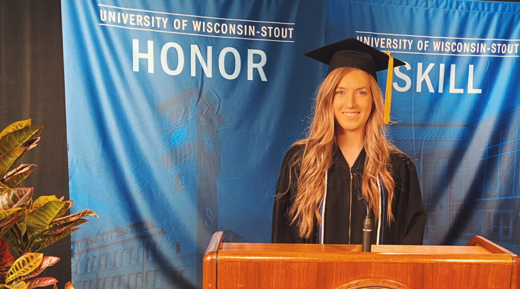 Photo of UW-Stout graduate Madalaine McConville