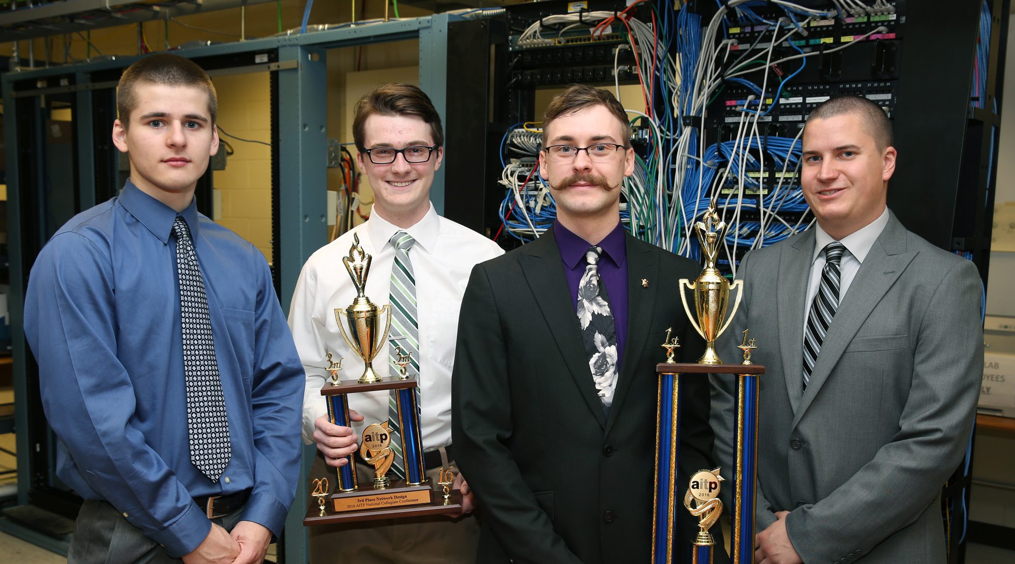 UW-Stout computer networking students take third straight national title