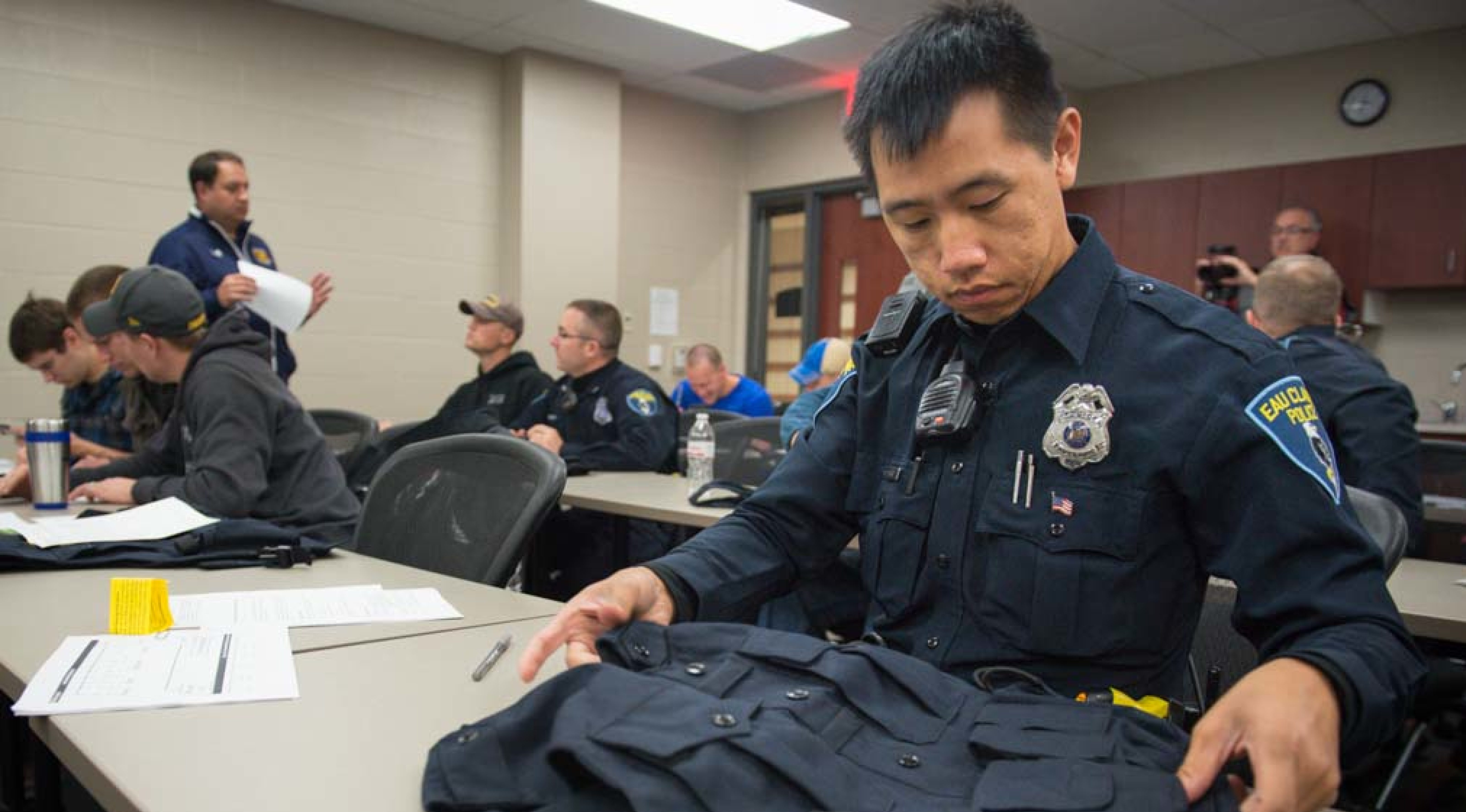 UW-Eau Claire researchers help police department address issues with back pain