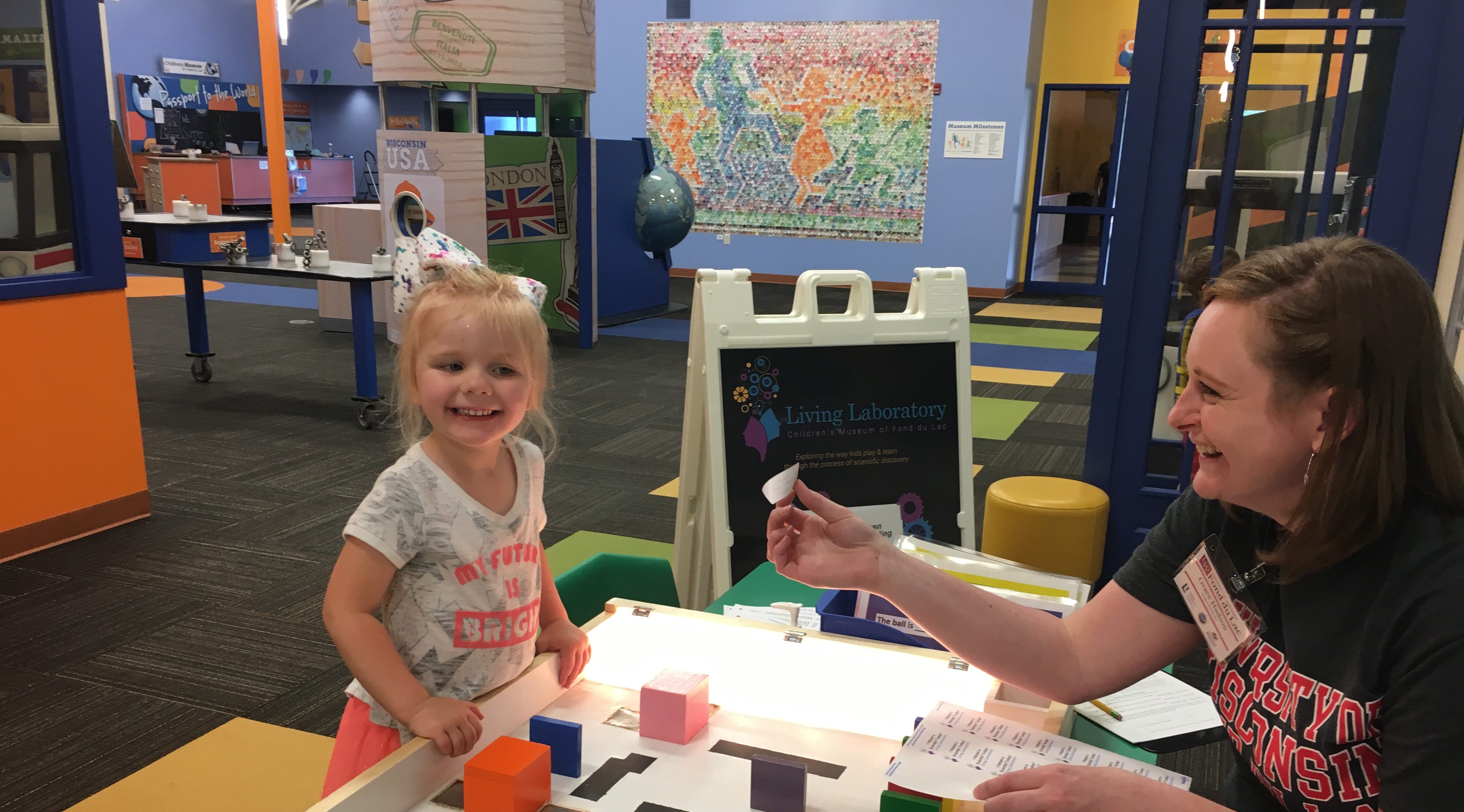 UW-Fond du Lac Living Laboratory partnership with local children’s museum provides unique opportunities for students