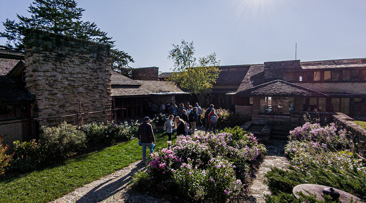 UW-Platteville students visit Taliesin to explore place-based education