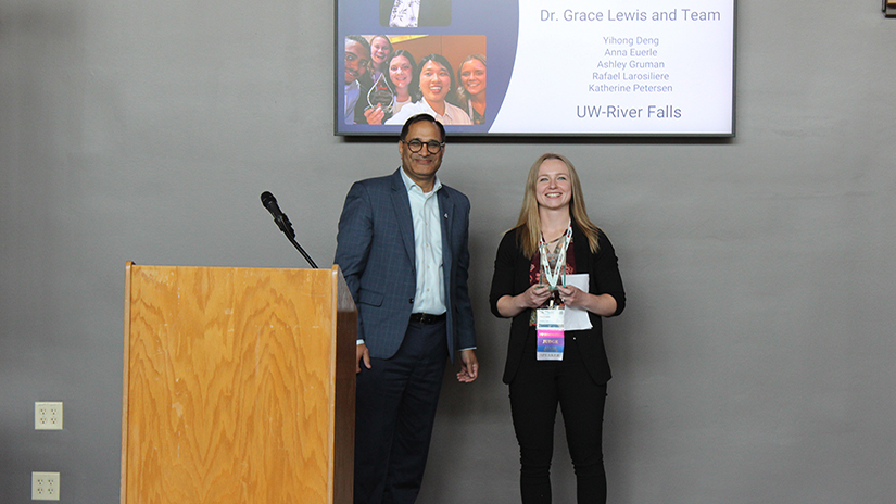 UW-River Falls faculty member, students lauded for research efforts