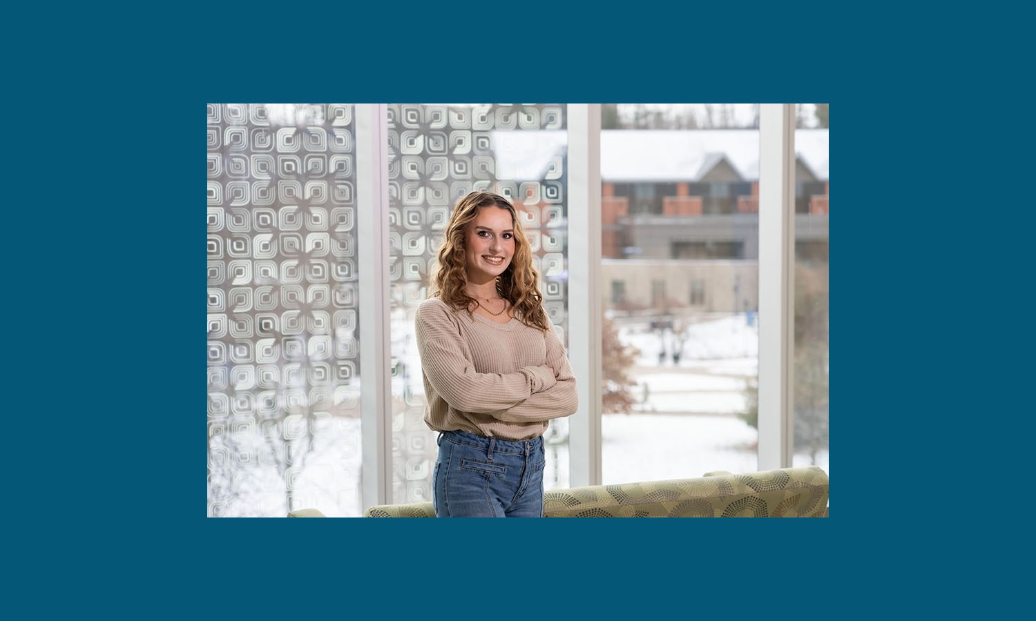 UW-Eau Claire grad Kaitlyn Riehle is ready for business