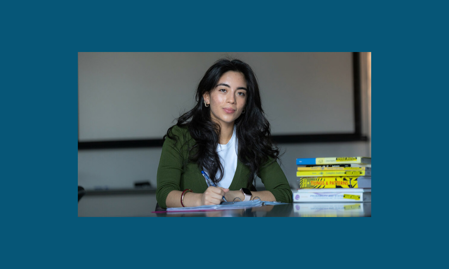 No problem: UWO midyear grad, aspiring professor, relishes complex math