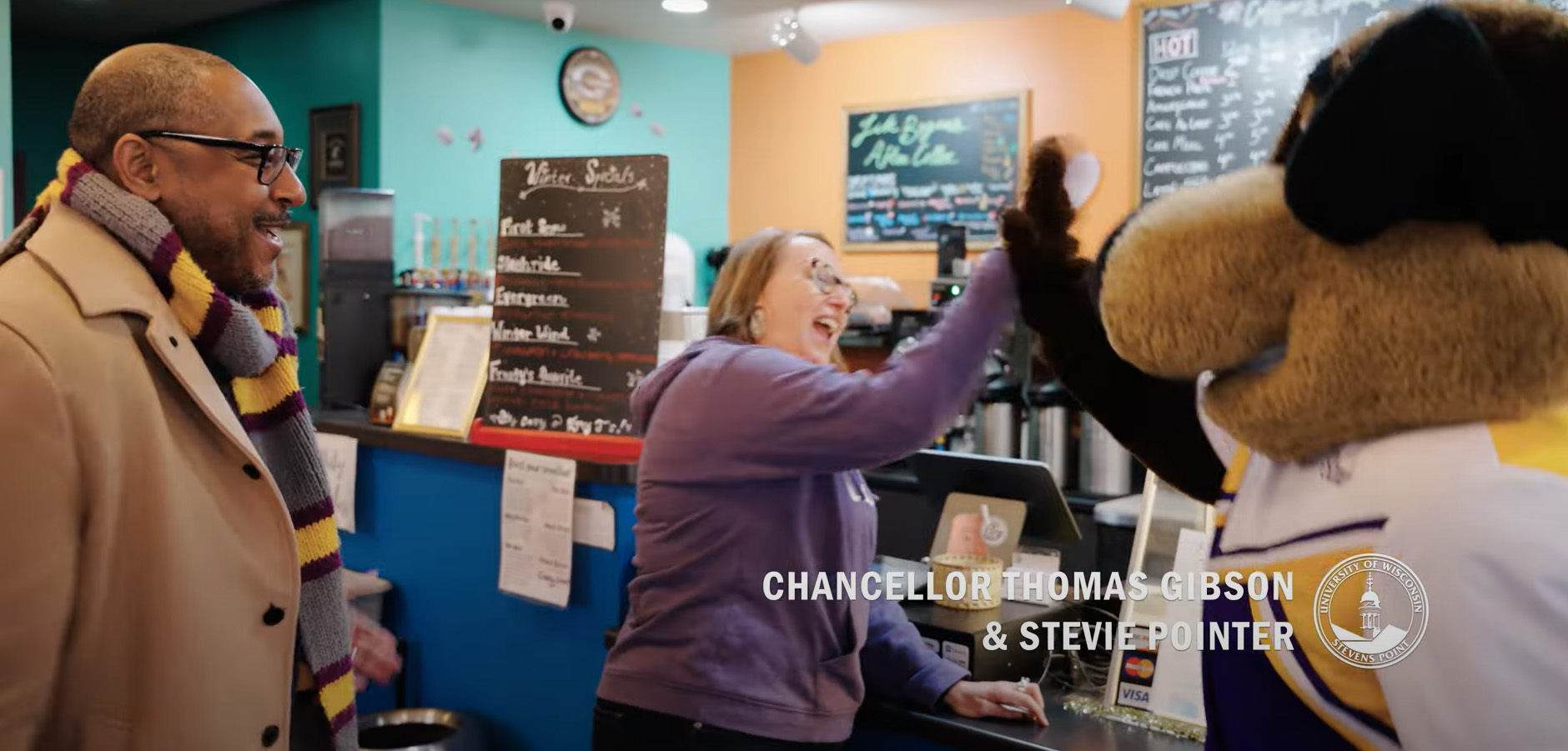 UW-Stevens Point’s “Mascots on Main” initiative strengthens community ties