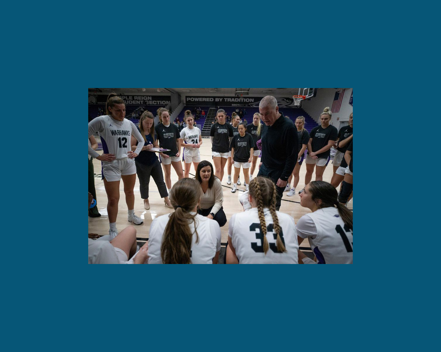 Unconditional love and basketball: Warhawk Kacie Carollo builds on family legacy