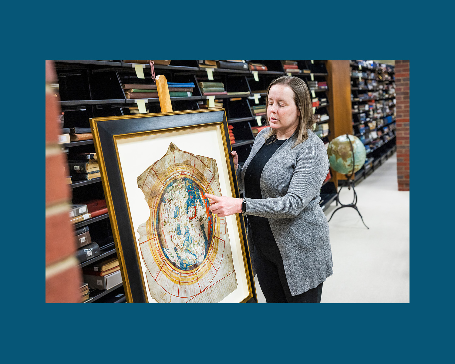 Lazarus Project to shine a new light on oldest map in UWM collection