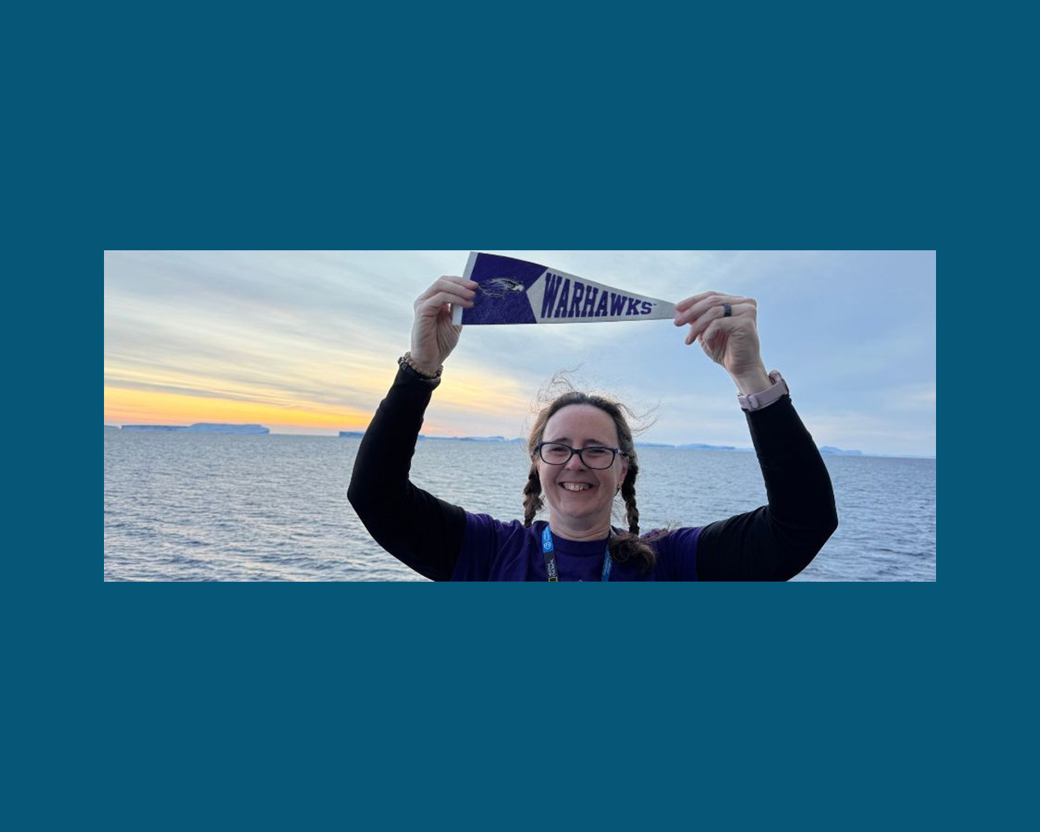 Music educator goes to to the ends of the earth to inspire her students