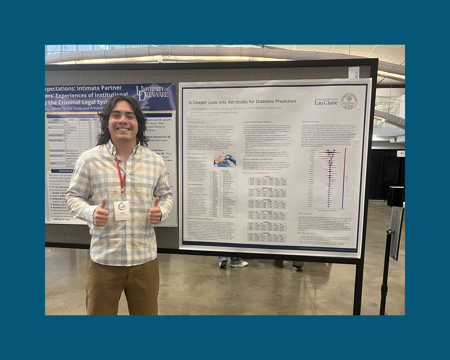 Blugold’s research focuses on analyzing diabetes factors